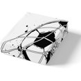 thumbnail image 4 of Erosebridal Football Comforter Cover Twin Size American Soccer Bedding Set Sports Games Duvet Cover Geometric Polygon Bedspread Cover for Living Room, Black White, 4 of 4