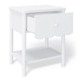 thumbnail image 5 of Mainstays Kids One Drawer Scallop Nightstand, White, 5 of 9