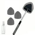 thumbnail image 2 of WEGFTDUOP Windshield Cleaner Tool, Car Interior Detailing Cleaning Kit with Extendable Handle and 3 Upgraded High-Density Reusable Microfiber Pads, Auto Glass Wiper Brush Kit for Cars, 2 of 6