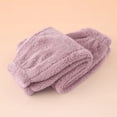 thumbnail image 5 of FAIWAD Kids Plush Pants Elastic Waist Solid Color Fleece Joggers Boys Girls Soft Warm Loungewear, 5 of 8
