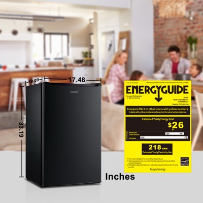 Buy Galanz 3 3 Cu Ft Single Door Compact Refrigerator Black Estar Online In Turkey 974178840