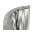 thumbnail image 3 of SAFAVIEH Nicolo Outdoor Patio Rope Chair, Grey/Cushion, Set of 2, 3 of 3