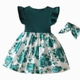thumbnail image 6 of Toddler Girl Clothes Outfit Baby Girl Romper Dress My First Easter Fly Sleeve Flower Dress Cute Baby Summer Clothes Baby Girl Gifts, 6 of 6