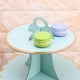 thumbnail image 4 of Soporte de cartón reutilizable para tartas, cartón ecológico de alta calidad para una amplia aplicación, soporte para cupcakes de 3 niveles con colores brillantes y diseño delicado, 4 of 5