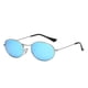 thumbnail image 5 of De Sol De Para Mujer De Vintage De Slivery Frame Slivery Blue Lens Sunnimix Gafas de sol de mujer de moda, 5 of 8