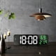 thumbnail image 5 of Reloj Despertador Digital Para Dormitorios, Mesita De Noche, Reloj LED, Reloj Despertador Electrónico Para El Hogar, Pantalla Grande, Reloj Enchufable, Montado En La Pared Para, 5 of 7