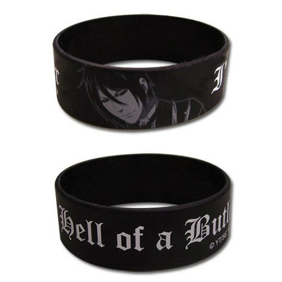 Wristband - Black Butler - Sebastian New PVC Bracelet Licensed ge54006