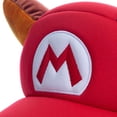 thumbnail image 5 of Gorra para cosplay Bioworld The Super Mario Raccoon roja con orejas, 5 of 5