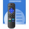 thumbnail image 6 of Remote Control Replacement for All Roku TV, for ROKU TCL TV/Hisense/Onn/Sharp/Element/Philips/Insignia/Jvc/RCA Smart Roku TVs (Not for Stick and Box), 6 of 11