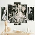 thumbnail image 5 of Pablo Picasso Canvas Print, Home Decor Canvas Art, Guernica Wall Art, Guernica Pablo Picasso, Reproduction Canvas Poster, Famous Canvas Decor, Canvas Wall Decor - Natural Framed, 5 of 9