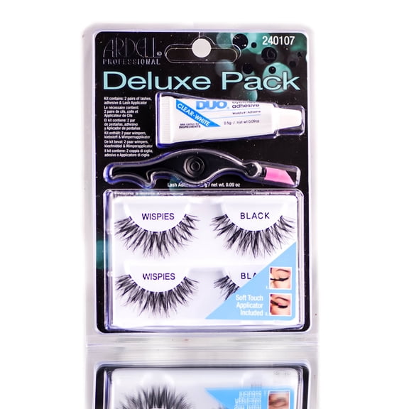 Ardell Deluxe Pack Wispies Lashes Black