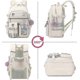 thumbnail image 3 of Backpack For Girls, 15.6 Inch Laptop School Bag Kids Kindergarten Elementary College Backpacks Large Bookbags For Teen Girls Women Students Casu, 3 of 5