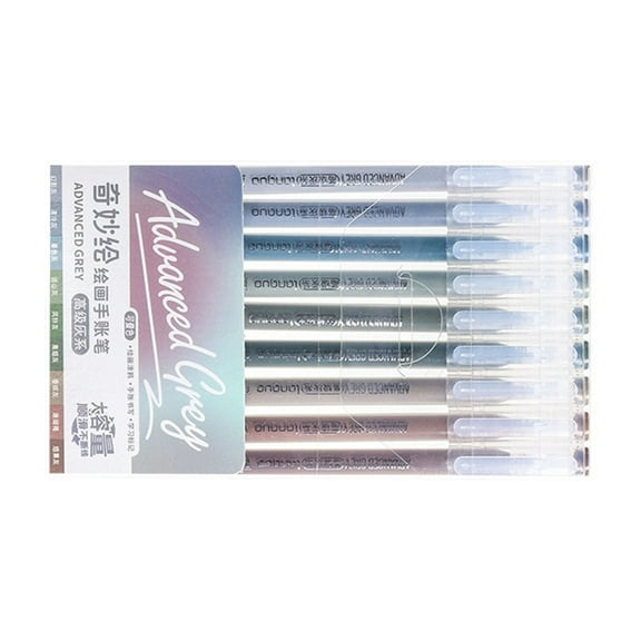 Multicolored Gel Pen Colorful Drawing Pen Needle Tip Journaling Pen for Notebook