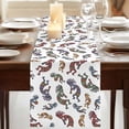 thumbnail image 3 of Table Runners 72 Inches Long Dress Scarves, Boho Western Colorful Farmhouse Kitchen/Dining Table Runner, Coffee Tablerunners, Vintage Abstract Art Ethnic Tribe 14x72 Inch, 3 of 9