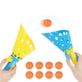thumbnail image 1 of Vogacara Diversión plástica para la familia entera con el sistema del juego de la bola de la captura del lanzamiento de los niños del juguete Juguetes Pelota de doble lanzamiento, 1 of 6