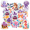 1A-35pcs, variant on 35pcs-50pcs Colorful Sea Stickers Ocean Animals Cute Stickers Cartoony Stickers for Laptops Phones Suitcase