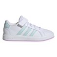thumbnail image 1 of Tenis Niña adidas Grand Court 2.0 Blanco Verde Menta Streetwear Sneakers Original Infantil Infante verde 17.5 MX, 1 of 10
