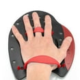thumbnail image 2 of Pagaies de Natation Professionnelles pour Enfants Adultes Formation Palmes Paume Réglables Doigt Palmé Gants Paddle Bleu M, 2 of 6