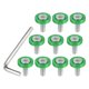 thumbnail image 1 of Ofertas Únicas 1 Juego de Arandelas de Bumper Countersunk para Acabado, Kit de Herramientas de Sujetadores para Motor de Coche y Motocicleta Verde, 1 of 7