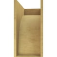 thumbnail image 4 of 12"W x 24"D x 24"H Classic Stockport Rough Cedar Woodgrain TimberThane Corbel, Primed Tan, 4 of 6