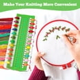 thumbnail image 4 of maskred PP Portable And Durable Thread Organizer Embroidery Projects Effortless 50 Positions Well Organized Green, 4 of 6