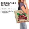 thumbnail image 2 of Disketp Christmas Vintage Red Truck Bolsa Tote Estampada para Mujer, Bolso de Hombro y de Mano para Compras y Viajes, 2 of 8