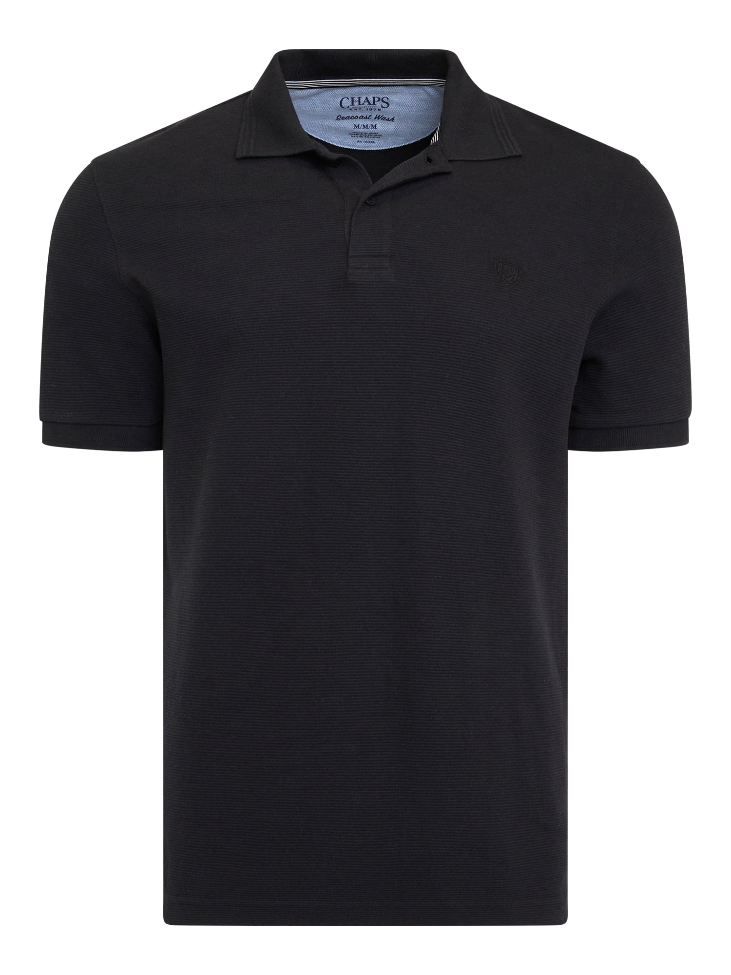 Chaps Men’s and Big Men’s Seacoast Wash Ribbed Knit Polo, Sizes S–3XL