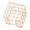 Rose Gold, variant on Hollowed Iron Wire Note Holder Metal Mesh Note Paper Organizers Memo Pad Block Holder Desktop Notepads Holder 27x95x80mm