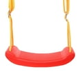 thumbnail image 2 of <p>Children Chair Swing, Buckle Adjustable Plastic Swing Chair Tear Rope Weather Bright Color  For Outdoor</p>, 2 of 7