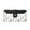 Black, variant on Elegant Floral Purse Slim Long Wallet For Women Minimalist Card Holder Secure Zipper Pocket Compact Lightweight Stylish Design
