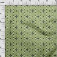 thumbnail image 2 of oneOone Cotton Poplin Light Green Fabric Texture & Triangle Geometric Sewing Craft Projects Fabric Prints By Yard 56 Inch Wide, 2 of 4