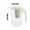 🔥 White_Hot#20278, variant on Large Capacity Cold Water Kettle Set | 2.5L Plastic Refrigerator Jug | Wide Mouth Design | Removable Lid | White Yellow Colors | For Iced Drinks, Lemonade, Juice | Space Saving Pitcher