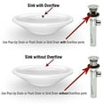 thumbnail image 3 of PF Water Works PF0730-CH Standard Plastic Chrome Lavatory Sink Drain, 3 of 3