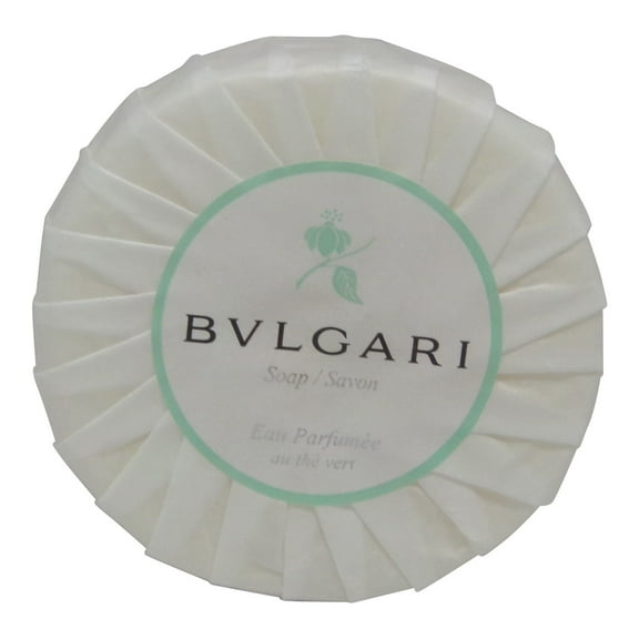 Bvlgari Au The Vert Green Tea Soap Lot of 2 Each 1.76oz Bars. Total of 3.5oz Unisex Adult