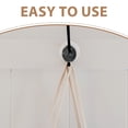 thumbnail image 4 of 100pcs Peg Hook Stopper Clear Plastic Inventory Control Clips Pegboard Hooks Locks for Store Hook on Pegboard Wall Panel, 4 of 8