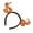 Two orange snakes, variant on JZROCKER Cartoon Snake Festive Headband for New Year's Celebrations Adjustable Size