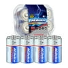 ACDelco D Cell Batteries, Super Alkaline D Battery, 8-Count