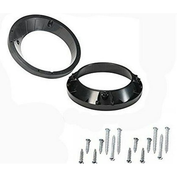 Custom Install Parts 5.25-6.5" Speaker Adapter Fits Harley Davidson Ultra & Roadglide Street Electra Enclosure Trim Mount Bezel