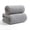 Gray, variant on REDKISS Jacquard Bath Towels 2-Pack 100% Cotton 27x54 Herringbone Quick Dry for Guest Bathroom Gift,Coffee