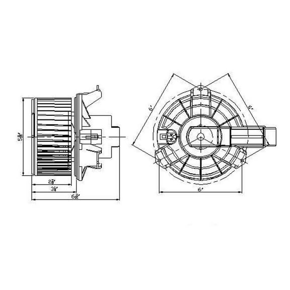 HVAC Blower Motor