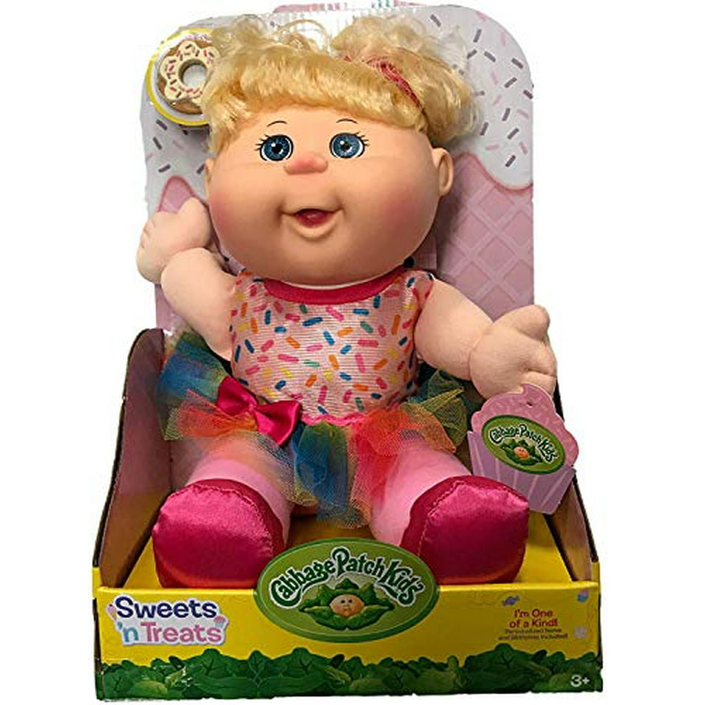 Cabbage Patch Kids Sweets 'n Treats Baby Doll (Blonde, Blue Eyes