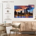 thumbnail image 5 of Elephant Stock Urban Chicago Skyline Wall Art - Horizontal Canvas Wall Art - Living Room Wall Decor - Places Canvas - Gray And Black Decor - 12" x 8", 5 of 8