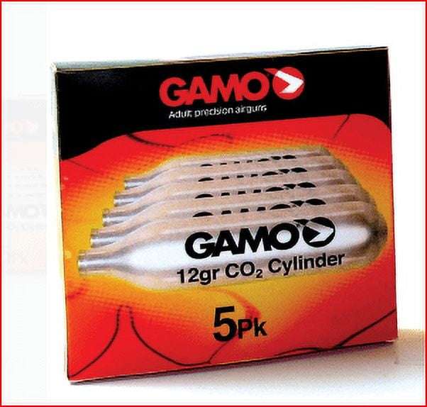GAMO 12-Gram Replacement CO2 Cylinders, 5-Pack