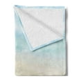 thumbnail image 2 of Starfish Soft Flannel Fleece Throw Blanket, Tropical Caribbean Seacoast with Different Shells and Animals Relaxing Vacation, Cozy Plush for Indoor and Outdoor Use, 50" x 70", Multicolor, by Ambesonne, 2 of 5