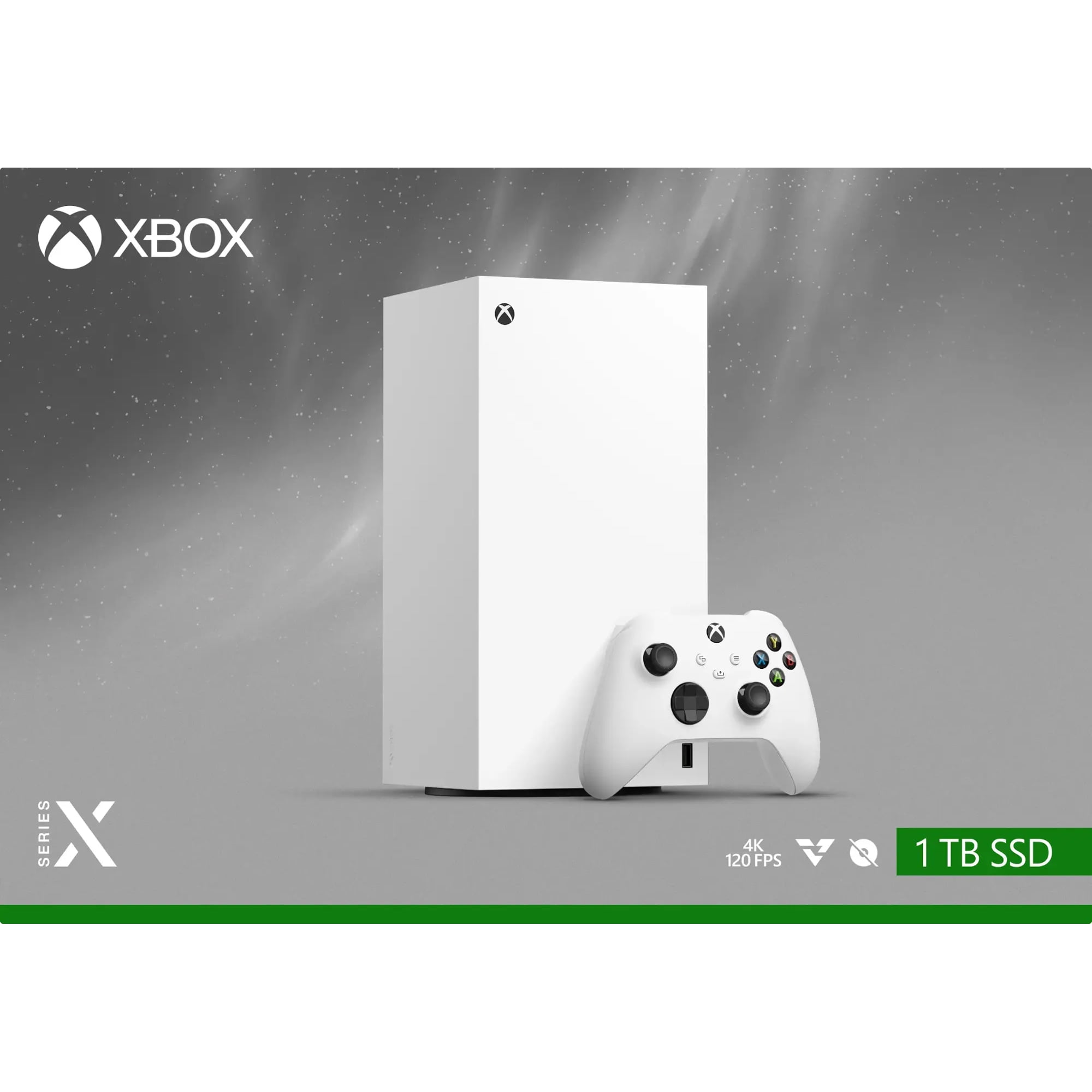 Microsoft Xbox Series X 1TB All-Digital Robot White Console with Mytrix High Speed HDMI - Robot White All Digital Xbox
