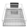 thumbnail image 3 of Organizador De Cocina, Práctico Estante Para Platos Firme, Acero Inoxidable Grueso Para El Hogar, Cocina, Restaurante, Tazón, Plato, Palillos, Almacenamiento, Organizador De Cergrey Dish Drain Rack, 3 of 8