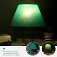 thumbnail image 2 of CTIRCHIU Retro Style CottonPolyester lampshade for Table Desk Wall Lamps Green Color Decoration 6.5 Inches, 2 of 7
