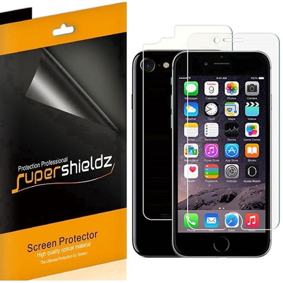 Supershieldz Designed for iPhone 7/ 8 / SE (2020, 2nd Generation) Anti-Glare (Matte) Screen Protector (3 Front and 3 Back)