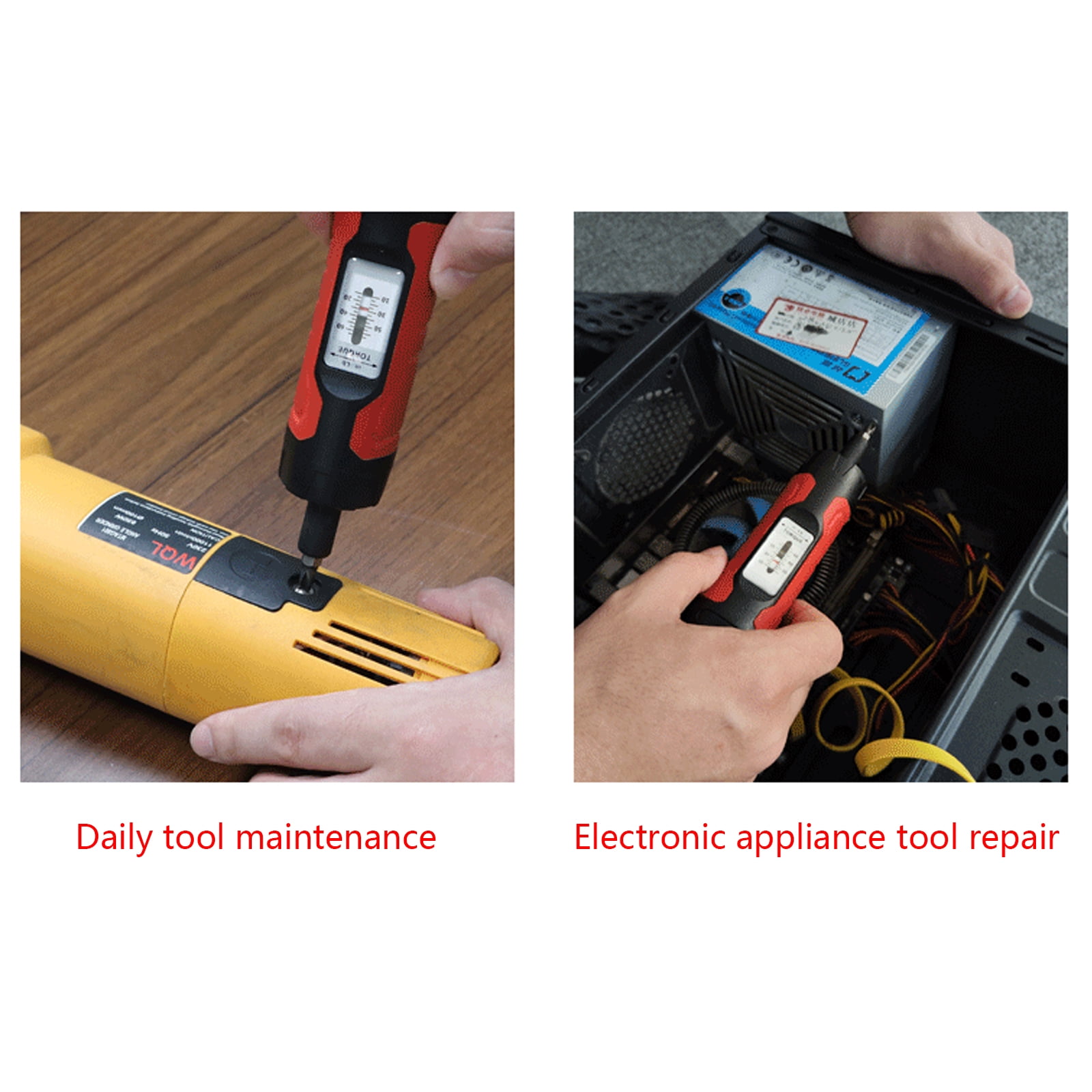 Torque Screwdriver 1/4" Drive Screwdriver Torque Wrench Handheld Maintenance