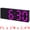 Pink, variant on Unique Bargains Small Digital Alarm Clock for Deep Sleepers Blue